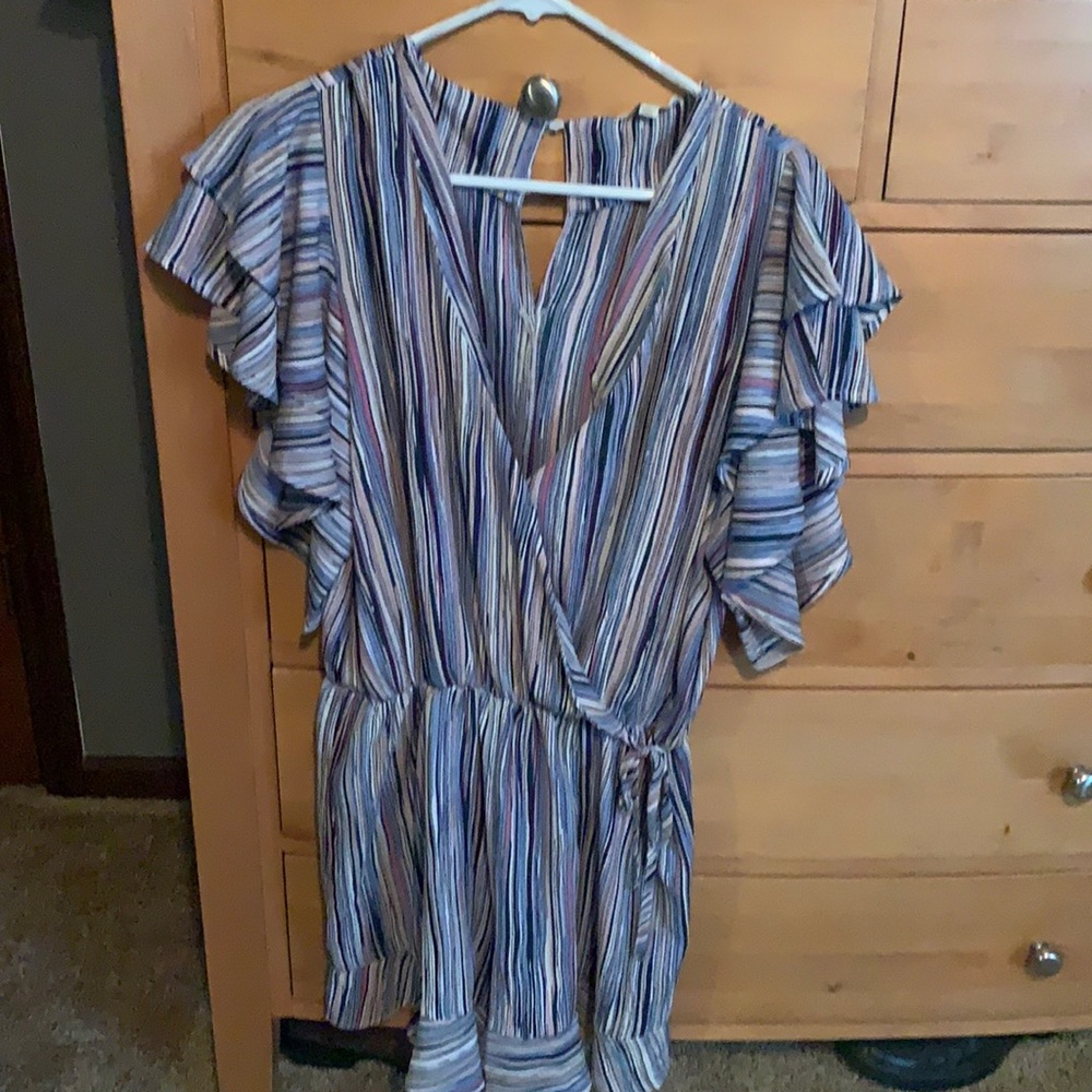 Super cute stripe Romper